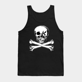 Ok Boomer Jolly Roger Pirate Flag Tank Top